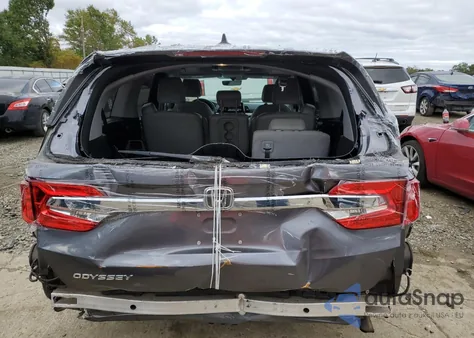 2019 Honda Odyssey Exl из США, поврежденный, VIN 5FNRL6H74KB063707